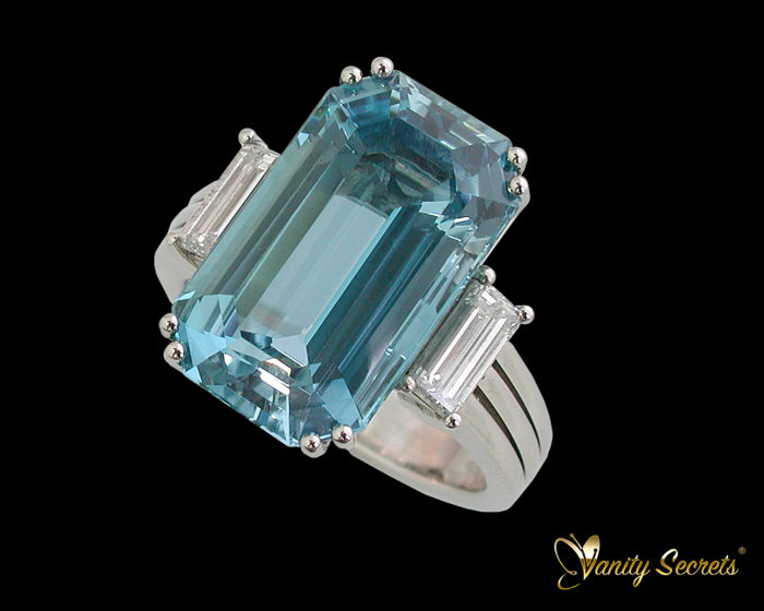 Ring Aquamarine High Jewelry